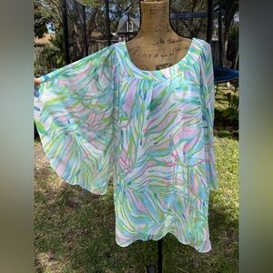 Lilly Pulitzer silk dress XS EUC